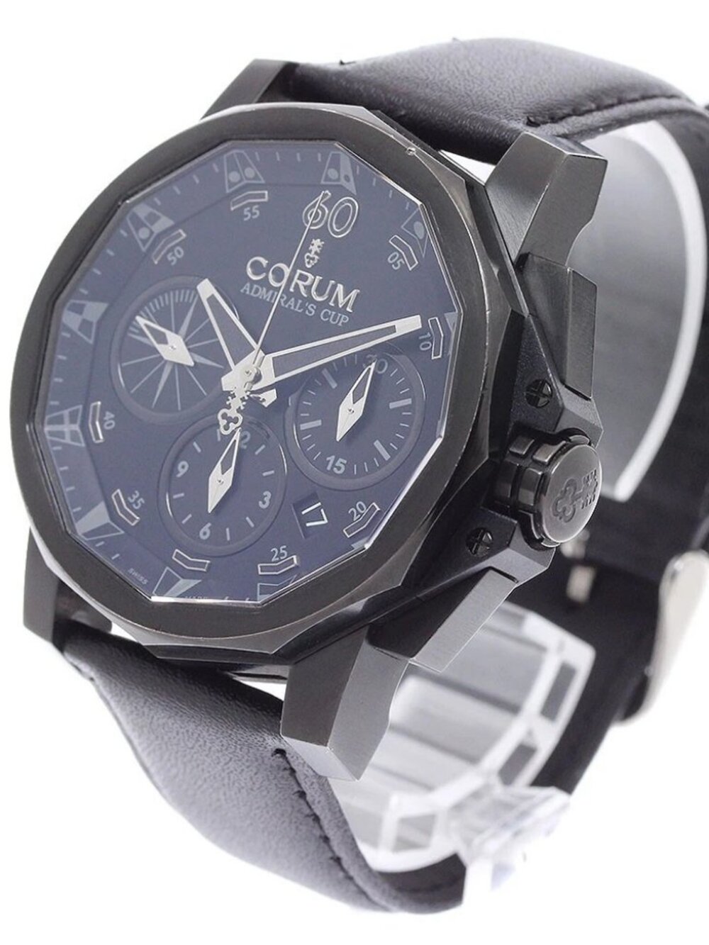 CORUM Admirals cup 01.0007 Chronograph black Dial Automatic Men's Watch_965005